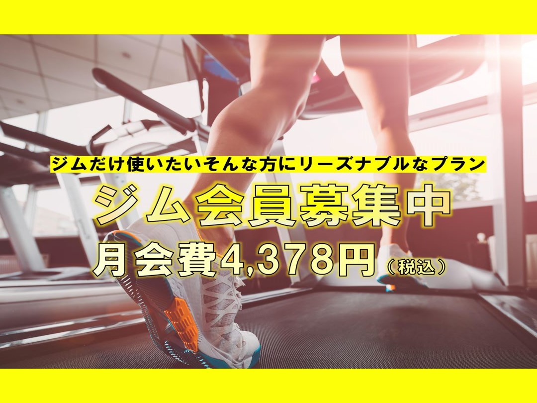 ジム会員募集中！